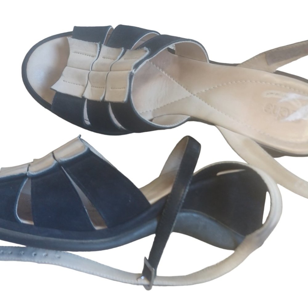 Arche shoes wedge heel‎ w wrap straps